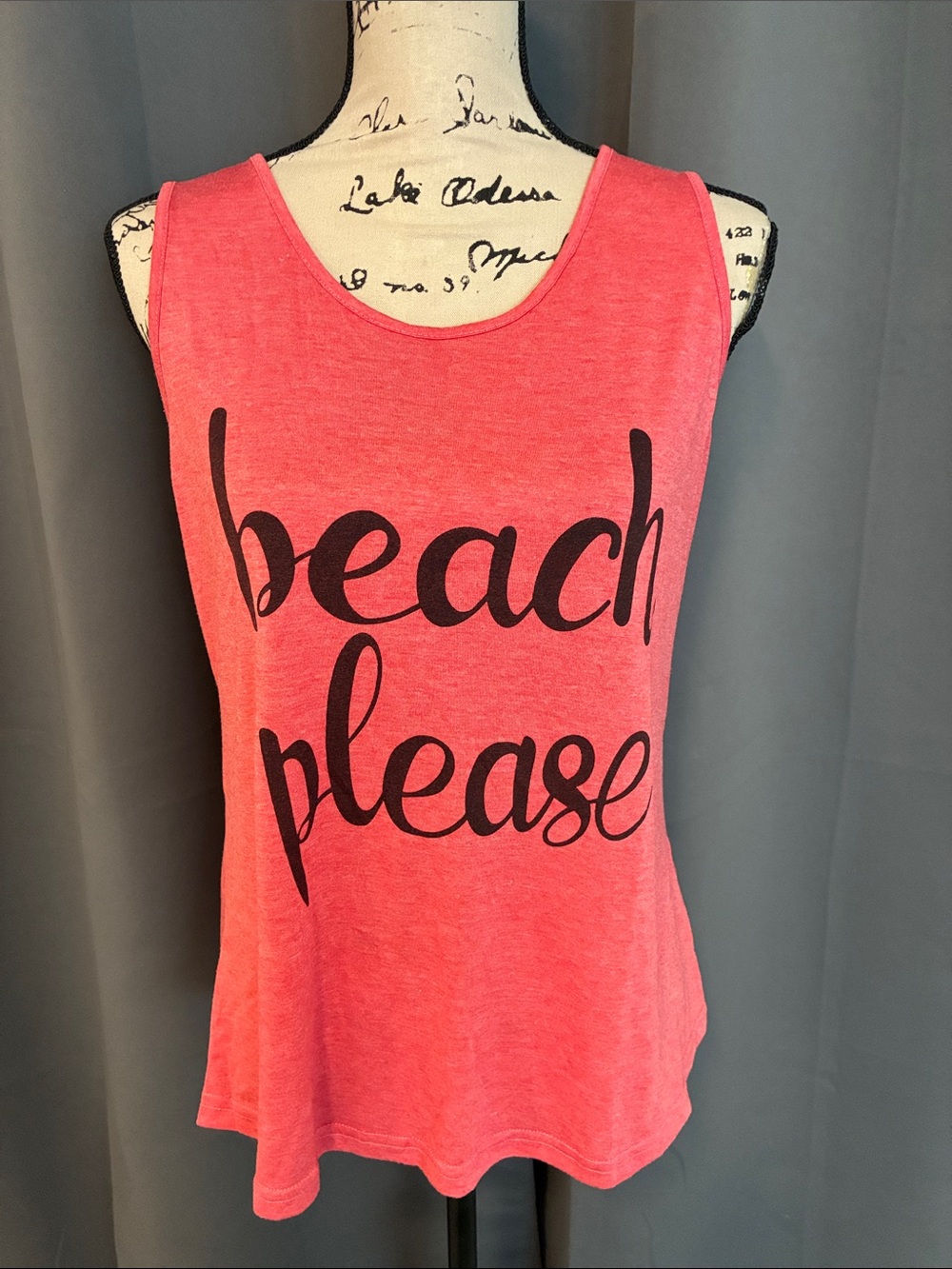 Beach Please Tank Top - Unbranded